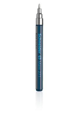 Schneider lakmarker maxx 271 1-2mm zilver 10 stuks