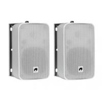 Omnitronic ODP-204T PA-wandluidspreker 10 W Wit 1 paar - thumbnail