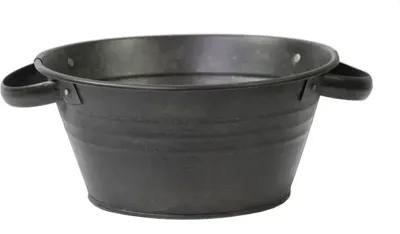 Pot zink lg+hndvt vntg d23h11 zwrt