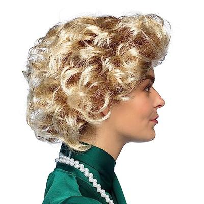 Pruik Golden lady