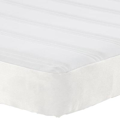 Bedmatras met matras Crme 90 x 190 cm Stof