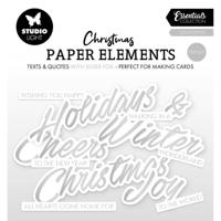 Studio Light • essentials paper elements silver sentiments trendy - thumbnail