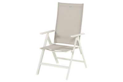 Hartman Napoli verstelbare tuinstoel sand beige Hartman Napoli verstelbare tuinstoel sand beige