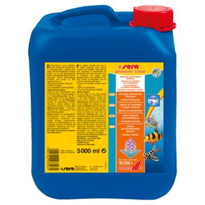Sera phosvec·clear 5L - Waterklaring & Algenpreventie voor Helder Aquariumwater