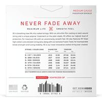 D&apos;Addario XSAPB1356-3P XS Phosphor Bronze Coated 13-56 snaren voor westerngitaar (3 sets) - thumbnail