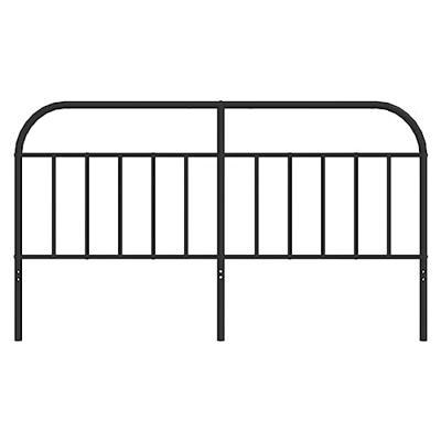 Hoofdbord metaal zwart 180 cm