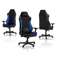 Nitro Concepts X1000 Gaming stoel Zwart/blauw - thumbnail