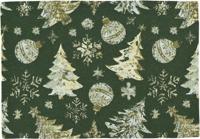 Sander Sander placemat Crystal Tree 35x50 Fb. 02 - Groen - thumbnail