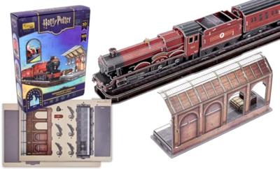 3D-puzzel - Zweinstein Express - EXPLORA - 540303 - Harry Potter-licentie - 172 stukjes - Geschikt voor kinderen vanaf 8 jaar