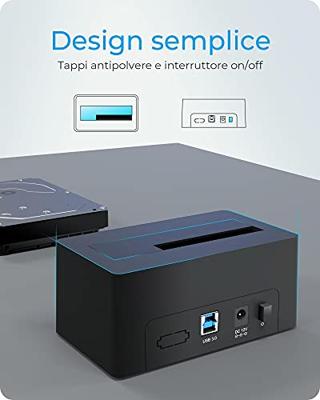 ICY BOX IB-1122-U3-B 1x SATA zu USB 3.2 Gen 1 schwarz - Gehäuse - USB 3.0 ICY BOX IB-1122-U3-B 1x SATA zu USB 3.2 Gen 1 schwarz - Gehäuse - USB 3.0