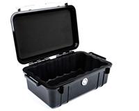 Peli 1050 Micro Case Voor Het Beschermen Van Kleine Spullen En Elektronica - Sd-Kaarten, Pda, Gps, Digitale Camera - Tegen Stoten, Ip67 Waterdicht, Capaciteit: 1L, Gemaakt In De Vs, Kleur: Zwart - thumbnail