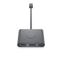 DELL adapter USB-C naar HDMI/DP met Power Pass-Through - thumbnail