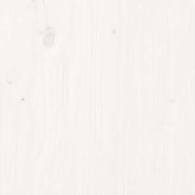 Hoekbanken 2 st met kussens massief grenenhout wit