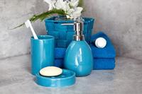 Wenko Opbergmandje Adria Mini 170 Ml Polypropyleen Blauw - thumbnail