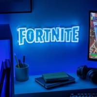 Fortnite Mountable LED Neon Light - Logo - thumbnail