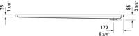Duravit D-Code Douchebak 180x80 cm Wit - thumbnail