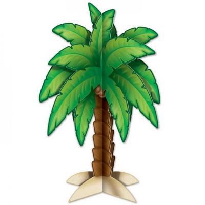 Tafeldecoratie Palmboom 3D Tafeldecoratie Palmboom 3D