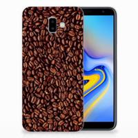 Samsung Galaxy J6 Plus (2018) Siliconen Case Koffiebonen - thumbnail