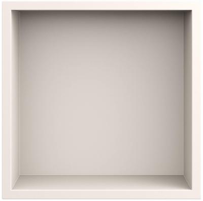 Looox Storage Collection Inbouwnis 30x30x7cm Off-White Matt