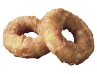 Nobby STARSNACK Barbecue Chicken Donut ca. 5,0 cm, 3 stuks, (3 x 110g) - thumbnail