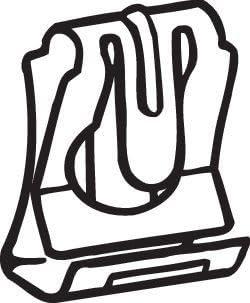 Klemstuk, uitlaatsysteem 258128