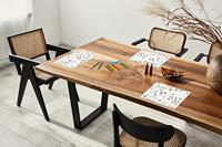 Folat BV inkleurbare placemats wilde dieren 6st. - thumbnail