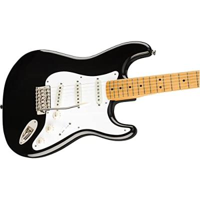 Squier Classic Vibe 50s Stratocaster Black MN elektrische gitaar