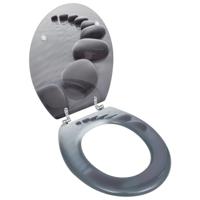 VidaXL Toiletbril stenen mdf - thumbnail