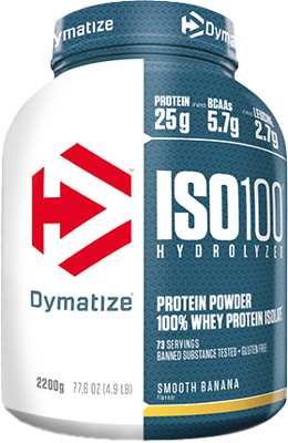 Dymatize ISO 100 Hydrolyzed Smooth Banana (2200 g) Dymatize ISO 100 Hydrolyzed Smooth Banana (2200 g)