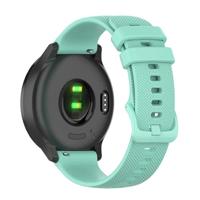 Garmin Venu 3s / Vivoactive 4s / Venu 2s / Vivomove 3s / Forerunner 255s - Sportband met motief - Turquoise - thumbnail