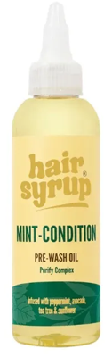 Hair Syrup Mint Condition Pre-Wash Oil Hair Syrup Mint Condition Pre-Wash Oil