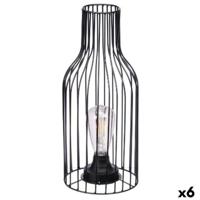Bureaulamp Gift Decor Zwart Fles (6 Stuks) - thumbnail