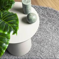 VidaXL Vloerkleed pamplona shaggy hoogpolig modern 80x150 cm grijs - thumbnail