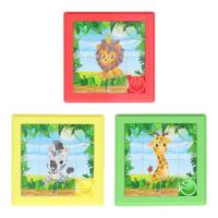 Schuifpuzzel Dier - 8x8cm - thumbnail