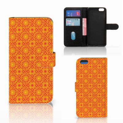 Apple iPhone 7 Plus | 8 Plus | Telefoon Hoesje | Batik Oranje