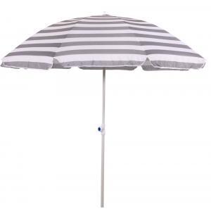 Strandparasol Libra streepmotief blauw Strandparasol Libra streepmotief blauw