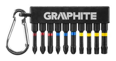 Bitset 10-delig lang in houder met haak - 6480220