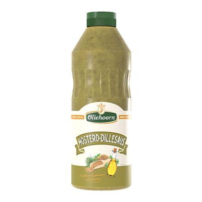 Oliehoorn - Mosterd Dillesaus - 900ml Oliehoorn - Mosterd Dillesaus - 900ml