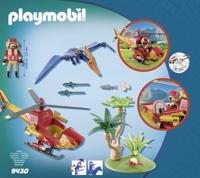 Playmobil 9430 the explorers helikopter met pteranodon - thumbnail