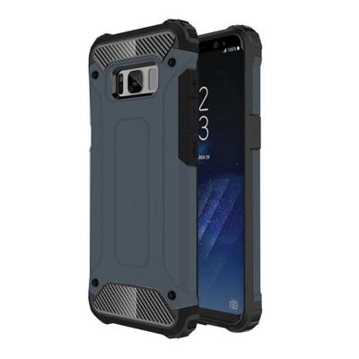Voor Galaxy S8 ruige Armor TPU + PC combinatie Case(navy) Voor Galaxy S8 ruige Armor TPU + PC combinatie Case(navy)