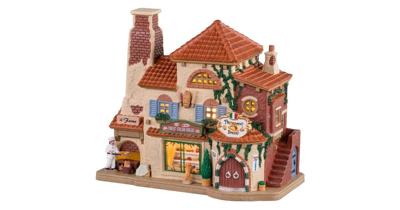 Artigiano bakery b/o LED kerstfiguur LEMAX - Lemax