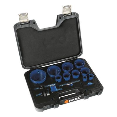 Ivana 55617 Gatzagenset bimetaal 14-delig - voor metalen en hout