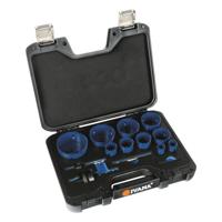 Ivana 55617 Gatzagenset bimetaal 14-delig - voor metalen en hout - thumbnail