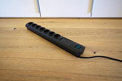 Brennenstuhl Primera-Tec DigiMaster 19.500A zwart 2m H05VV-F 3G1,5 - 1153300477 - thumbnail
