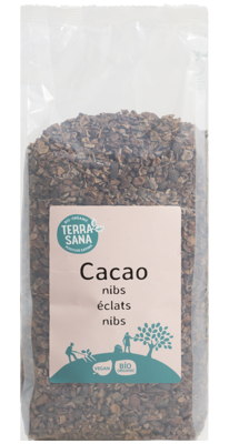 TerraSana Raw cacao nibs bio 500 Gram