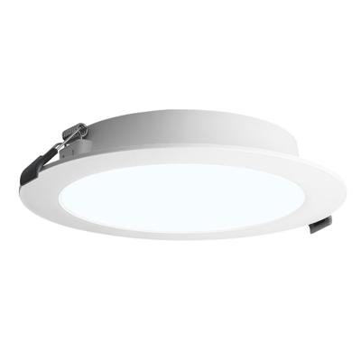 LED Downlight ECO - inbouwspot - mini LED paneel - 6 Watt 490 lumen - Rond - 6500K daglicht wit - diameter 120mm - plat 25mm