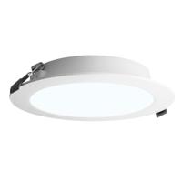 LED Downlight ECO - inbouwspot - mini LED paneel - 6 Watt 490 lumen - Rond - 6500K daglicht wit - diameter 120mm - plat 25mm - thumbnail
