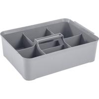 Curver 243837 Opbergbox HANDY (l x b x h) 366 x 263 x 104 mm Zilver 1 stuk(s) - thumbnail