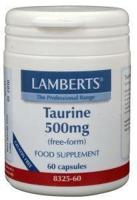 Lamberts Taurine 500mg Capsules - thumbnail