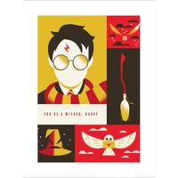 Kunstdruk Warner Bros - You Are A Wizard Harry 30x40cm - thumbnail